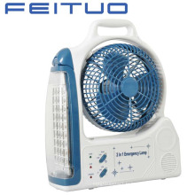 Ventilateur, ventilateur Rechargeable, Fan d’urgence, éclairage de secours, 1618-6C